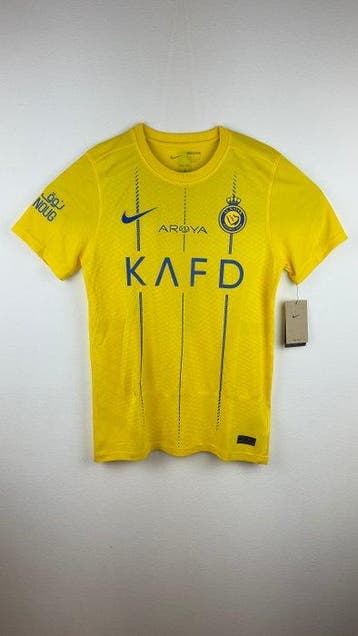 T-shirt Al Nassr - Saudi Liga - Cristiano Ronaldo Signed by, Nieuw