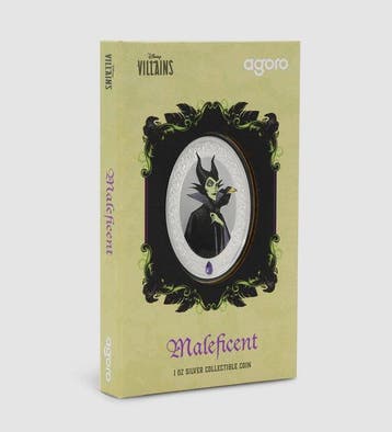 Niue. 2 Dollars 2025, Maleficent – Disney, 1 oz