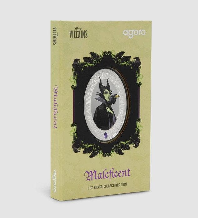 Niue. 2 Dollars 2025, Maleficent – Disney, 1 oz, Timbres & Monnaies, Monnaies | Europe | Monnaies non-euro