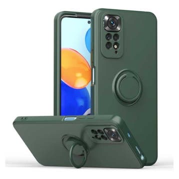 Xiaomi Mi 12 Pro Hoesje met Ring Kickstand en Magneet -, Verzenden