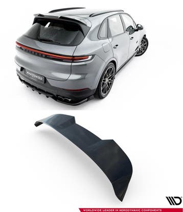 Dakspoiler Extension 3D voor Porsche Cayenne SUV Sport, Ophalen of Verzenden