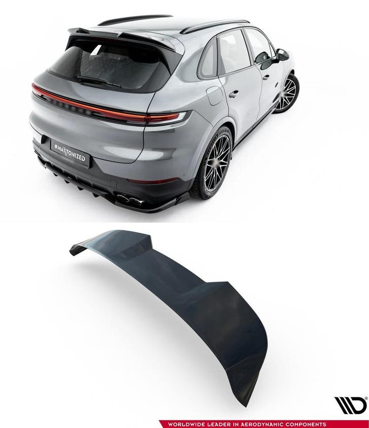 Dakspoiler Extension 3D voor Porsche Cayenne SUV Sport, Autos : Divers, Tuning & Styling, Enlèvement ou Envoi