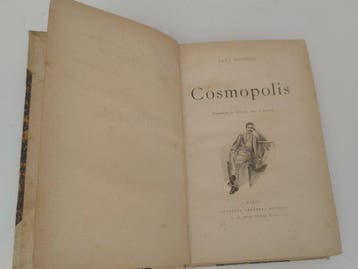 Signé ; Paul Bourget - Cosmopolis [envoi autographe signé de