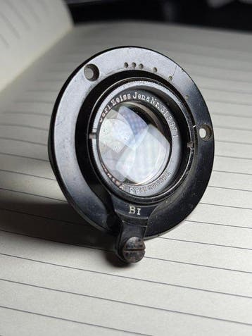 Carl Zeiss Jena Tessar 6.8/12cm | Cameralens, Nieuw