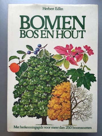 Bomen bos en hout 9789021001791 Edlin, Verzenden, Zo goed als nieuw, Edlin