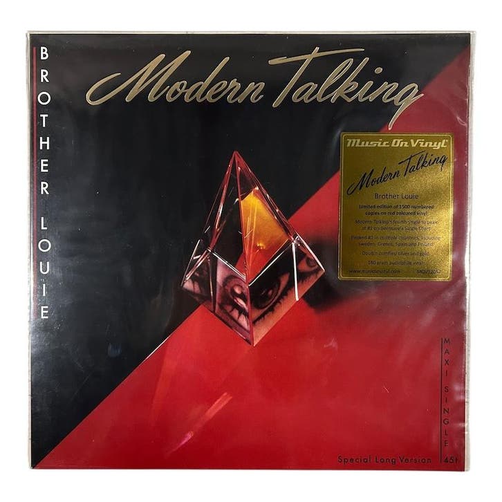 Modern Talking - Brother Louie Limited Edition Red Vinyl, CD & DVD, Vinyles | Autres Vinyles, Envoi