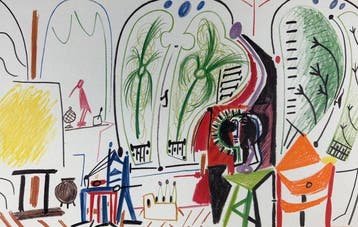 Pablo Picasso (1881-1973) - Coin Datelier