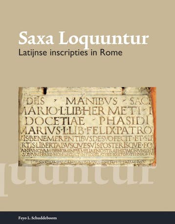 Saxa Loquuntur 9789087719975 F.L. Schuddeboom, Verzenden, Gelezen, F.L. Schuddeboom