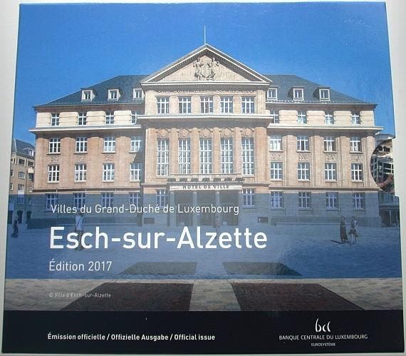 5,88 Euro,munten set 1 Cent-2 Euro 2017 Luxemburg Henri v..., Postzegels en Munten, Munten | Europa | Euromunten, België, Verzenden