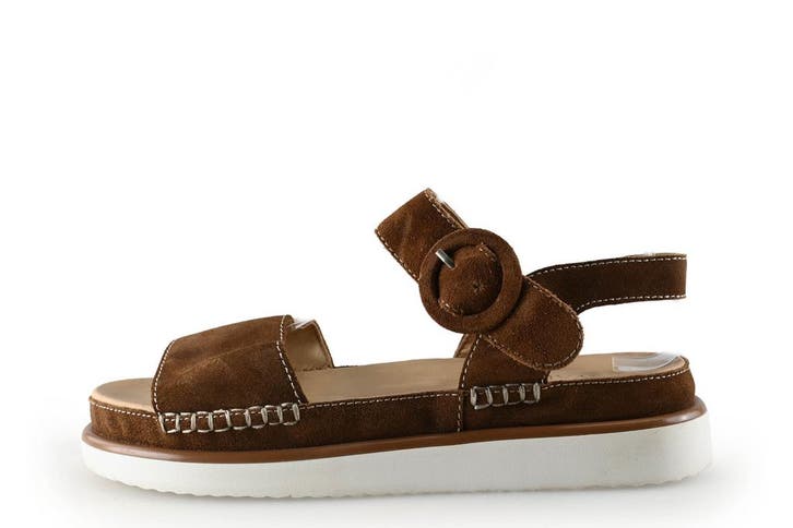 Ayana Sandalen in maat 39 Bruin, Kleding | Dames, Schoenen, Bruin, Gedragen, Sandalen of Muiltjes, Verzenden