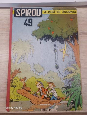Spirou (magazine) - 9 Recueils - EO - 1954/1959, Livres