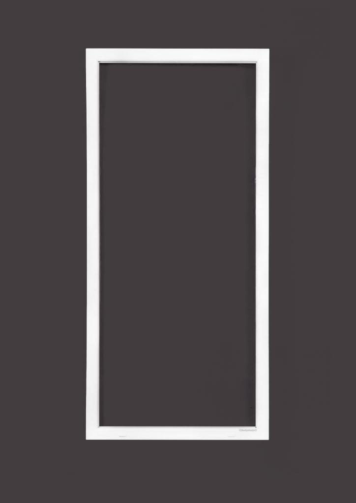PVC vast b100xh215 cm wit, Doe-het-zelf en Bouw, Glas en Ramen, Dubbelglas, Nieuw, Gevelraam of Ruit, 80 tot 120 cm, 160 cm of meer