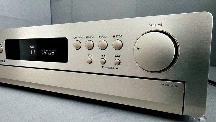 Denon - RCD-100 Solid state stereo versterker, TV, Hi-fi & Vidéo, Radios