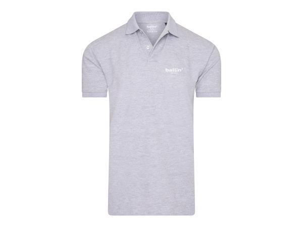 Veiling - Ballin Est. 2013 Basic Polo - Grijs - M, Kleding | Heren, T-shirts