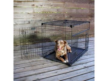 Veiling - Lucky Dog bench met tussenschot 106x71x78cm, Dieren en Toebehoren, Nieuw