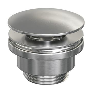 Waste Brauer Brushed Edition Always Open Geborsteld RVS, Doe-het-zelf en Bouw, Ophalen of Verzenden, Nieuw, Chroom, Overige typen