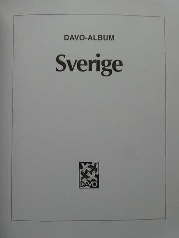 Suède 1938/1990 - 2× DAVO album