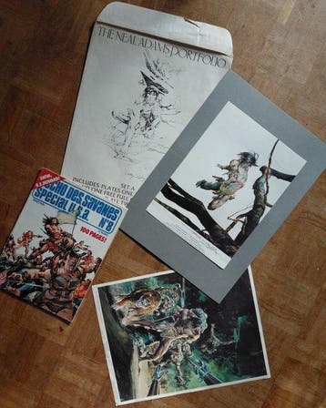 The NEAL ADAMS Portfolio parts - 4 Luxe omslag gesigneerd, Boeken, Nieuw