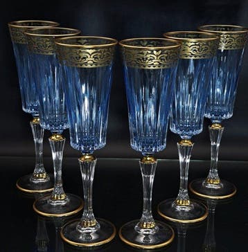 Artemisia - Champagne fluitje (6) - Kristal