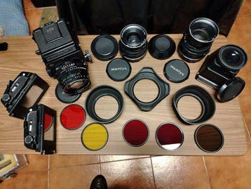 Mamiya RB67 Professional Medium Format System - 50mm, 90mm,, Nieuw