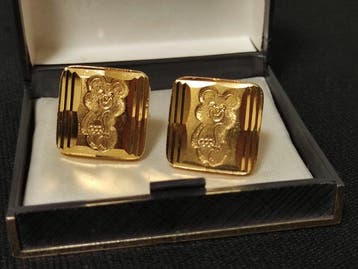 Jeux Olympiques - 1980 - Boutons de manchette vintage Jeux, Collections
