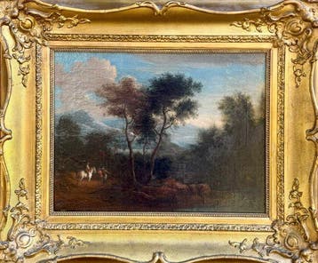Jan Dirksz Both (1618-1652), Kring van - An Italianate