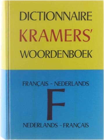 Kramers Frans-Nederlnads, Nederlands-Frans woordenboek, Gelezen, F Prick van Wely, Verzenden, Nederlands