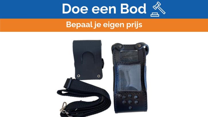 Bieden: Icom Leather Carrying Case for, Sports nautiques & Bateaux, Instruments de navigation & Électronique maritime, Enlèvement ou Envoi