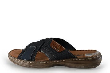 Rieker Slippers in maat 40 Grijs, Kleding | Heren, Slippers, Overige kleuren, Verzenden, Zo goed als nieuw