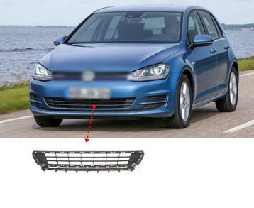 Voorbumper rooster voor Volkswagen Golf 7, Auto diversen, Ophalen of Verzenden