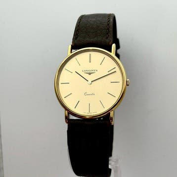 Longines - quartz mens gold - Zonder minimumprijs - Heren -