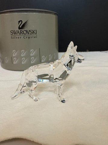 Swarovski - Beeldje - German Shepherd - 235484 - Kristal