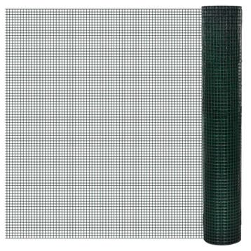 vidaXL Kippengaas 25x1 m gegalvaniseerd staal met, Verzenden, Nieuw