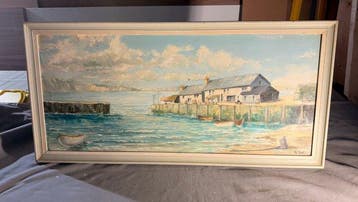 W. Hart (XX) - Harbour Scene