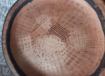 Plat amazigh grande Kabylie Djurdjura tribu Aït Smail -, Antiquités & Art