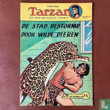 Tarzan - De stad bestormd door wilde dieren - 1961, Eén comic, Verzenden, Europa, Garden, Don.
