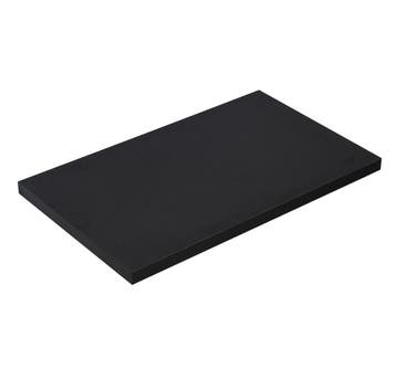 Wastafelblad Angela 80 x 48 x 3,5 cm - Zwart Houtnerf, Verzenden, Nieuw