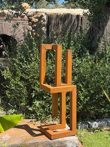 Ana Lucia B.M - Sculpture Corten - XL
