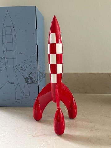 Moulinsart - Beeldje - Tintin – La Fusée 30 – The 30cm Lunar