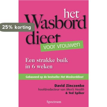 Wasborddieet voor vrouwen 9789027469748 D. Zinczenko, Verzenden, D. Zinczenko