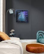 Maria Ruisi - Original Abstract Sculptural Painting