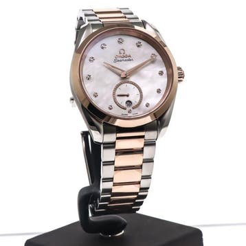 OMEGA - 38 mm, stainless steel and 18K Sedna gold on, Nieuw