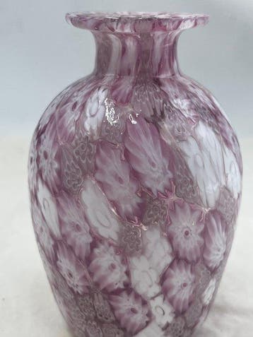 Livio Campanella - Vase - Verre de Murano - Vase en murrines