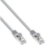 InLine netwerkkabel - Cat5e - SF/UTP - 1 meter - grijs, Computers en Software, Pc- en Netwerkkabels, Verzenden, Nieuw
