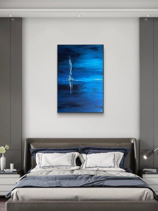 Cristina Talea - SOLITUDE XL, Antiquités & Art, Art | Peinture | Moderne