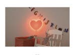 Veiling - Livarno home LED-wandlamp Hart met timer functie, Huis en Inrichting, Nieuw