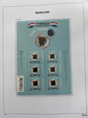 Nederland - Postfrisse verzameling Nederland, vellen en, Gestempeld