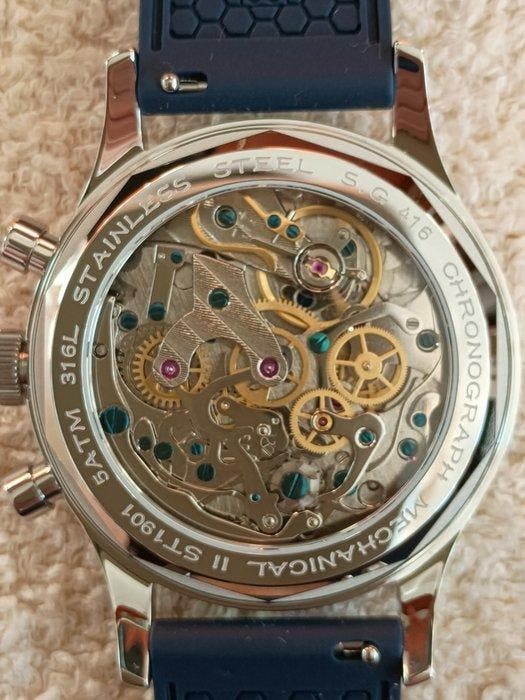 Sugess - Sans prix de réserve - ST1901 - Homme - 2020 et, Handtassen en Accessoires, Horloges | Heren