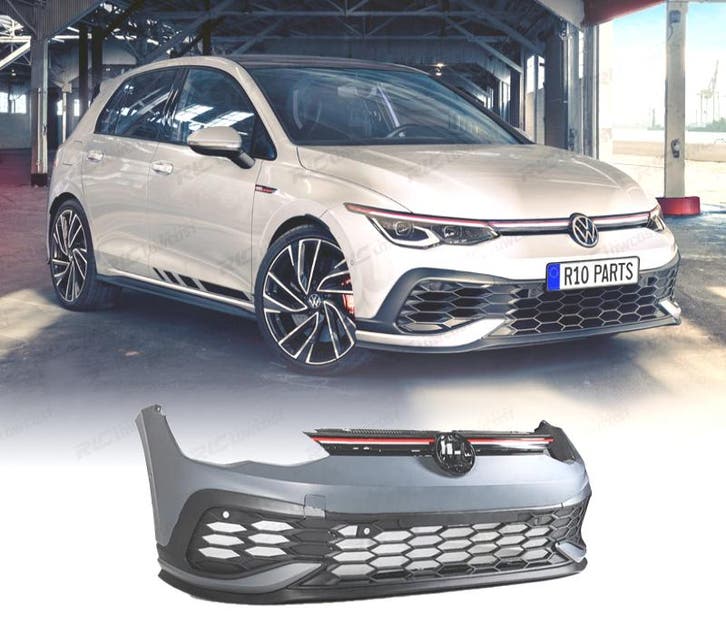 PARE-CHOCS AVANT VOLKSWAGEN VW GOLF 8 21-23 LOOK CLUBSPORT, Autos : Pièces & Accessoires, Carrosserie & Tôlerie, Envoi