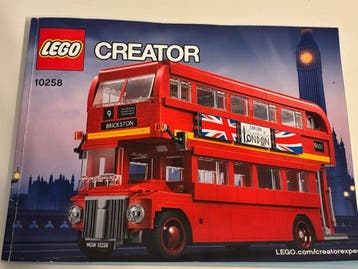 Lego Set - 10258 - Creator - 10258 London Bus, Kinderen en Baby's, Nieuw